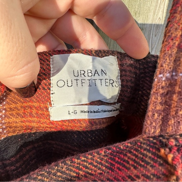 URBAN OUTFITTERS Overall Suspenders Tartan Mini Skirt - Picture 8 of 8